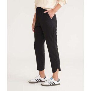 Marine Layer Re-Spun Allison Pull On Pants in Black Dolphin Modal Recycle Medium
